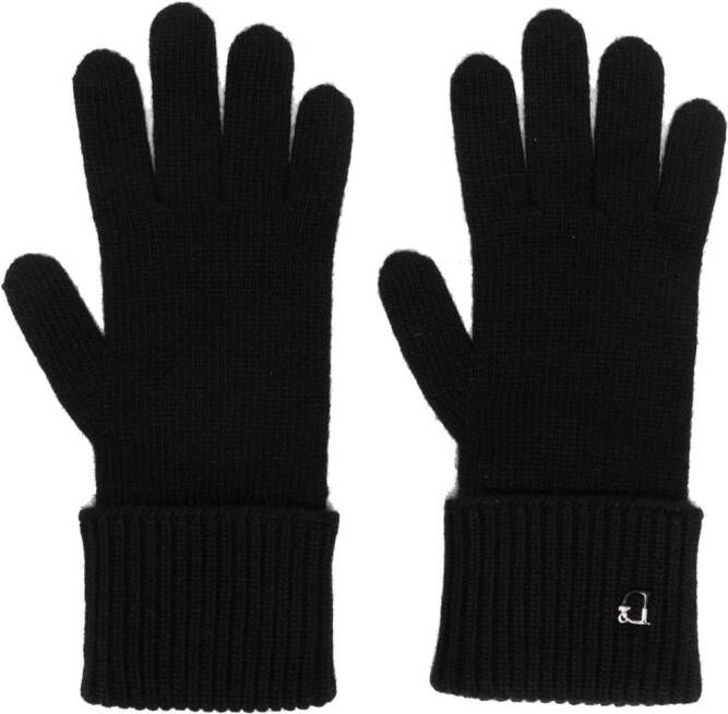 Dsquared2 Gebreide handschoenen Zwart