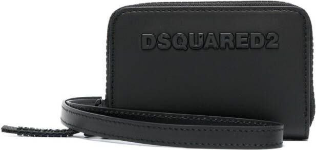 Dsquared2 Portemonnee met logo Zwart