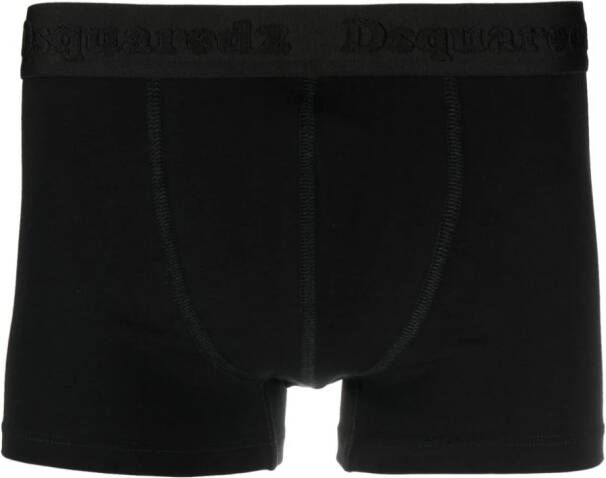 Dsquared2 Boxershorts met logoband Zwart