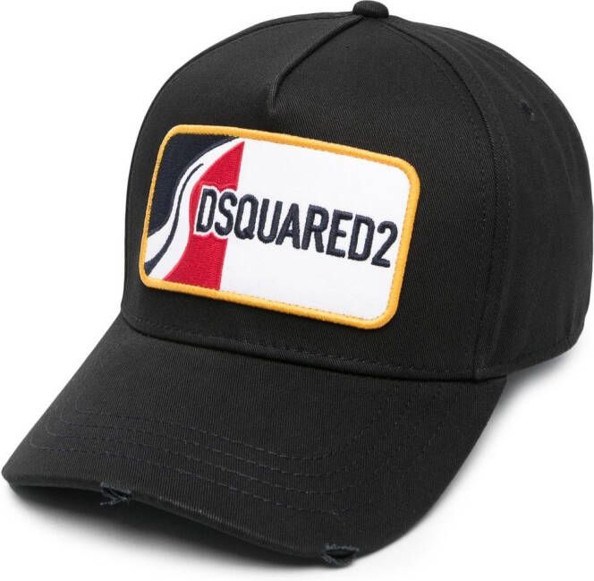 Dsquared2 Pet met logopatch Zwart