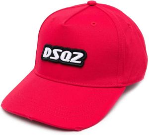 Dsquared2 Pet met logopatch Rood