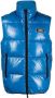 Dsquared2 logo patch padded gilet Blauw - Thumbnail 1