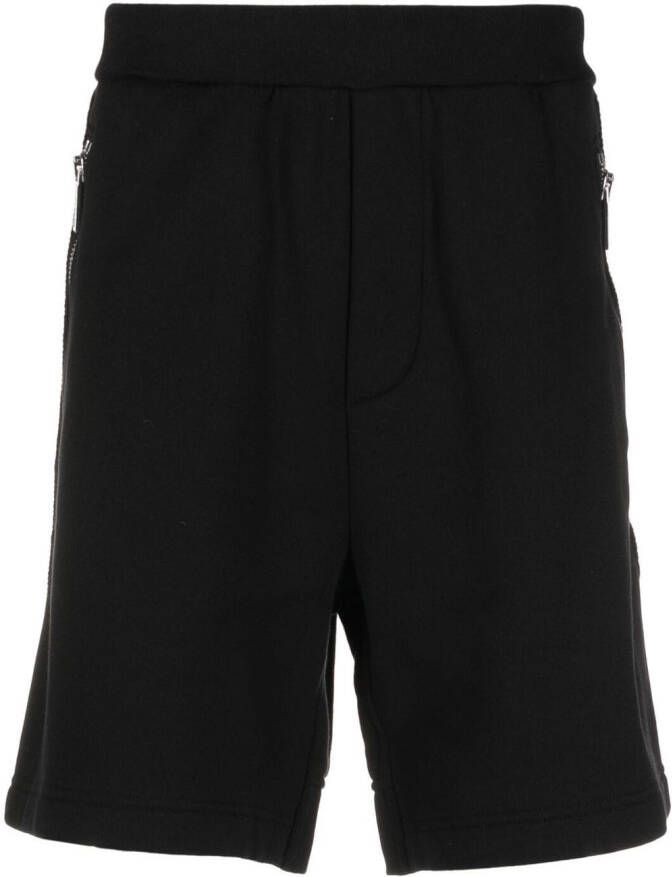Dsquared2 Bermuda shorts met logoprint Zwart