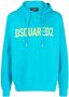 DSQUARED2 Hoodie met logoprint Blauw - Thumbnail 1