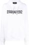 DSQUARED2 Hoodie met logoprint Wit - Thumbnail 1