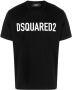 Dsquared2 T-shirt met logoprint Zwart - Thumbnail 1