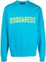 DSQUARED2 Sweater met logoprint Blauw - Thumbnail 1