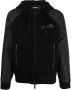 DSQUARED2 logo-print hooded jacket Zwart - Thumbnail 1