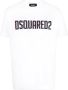 DSQUARED2 logo-print short-sleeve T-shirt Wit - Thumbnail 1