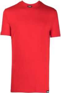 Dsquared2 T-shirt met logoprint Rood