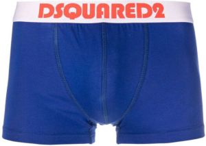 Dsquared2 Boxershorts met logoband Blauw