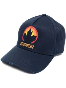 Dsquared2 Maple Leaf baseball cap Blauw