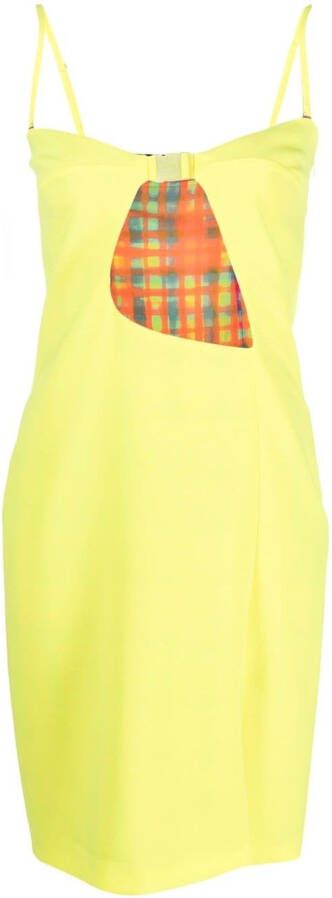 DSQUARED2 Mini-jurk met gesp Geel