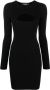 Dsquared2 Mini-jurk met uitgesneden detail Zwart - Thumbnail 1