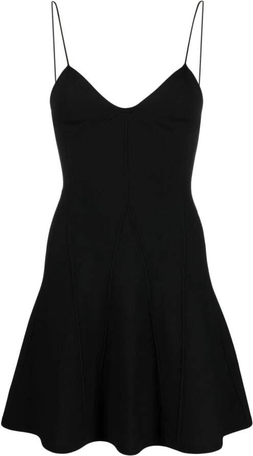 DSQUARED2 Mini-jurk met V-hals Zwart