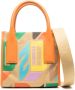 DSQUARED2 Shopper met monogramprint Beige - Thumbnail 1
