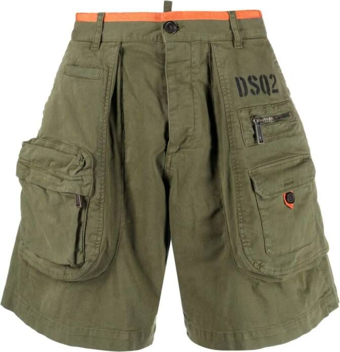 Dsquared2 Cargo shorts Groen