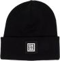 DSQUARED2 Muts met logopatch Zwart - Thumbnail 1