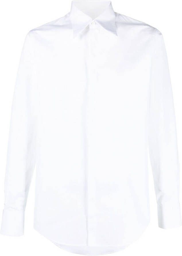 Dsquared2 Overhemd met puntige kraag Wit