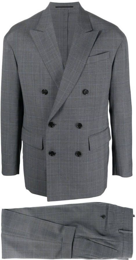 Dsquared2 Pak met dubbele rij knopen Grijs