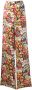 DSQUARED2 Palazzo broek met print Beige - Thumbnail 1