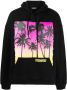 DSQUARED2 Hoodie met palmprint Zwart - Thumbnail 1