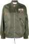 Dsquared2 patch-detail bomber jacket Groen - Thumbnail 1