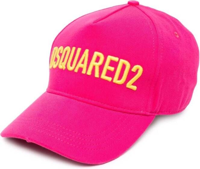 Dsquared2 Pet met geborduurd logo Roze