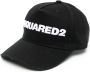 DSQUARED2 Pet met geborduurd logo Zwart - Thumbnail 1