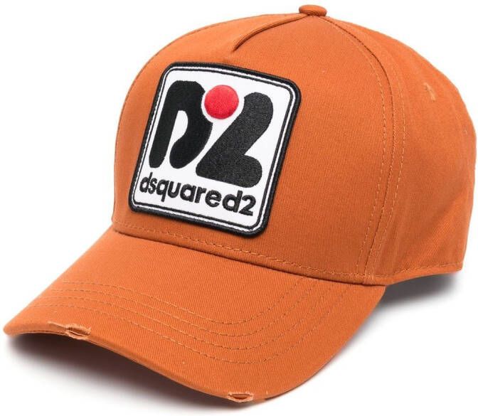 Dsquared2 Pet met logopatch Bruin