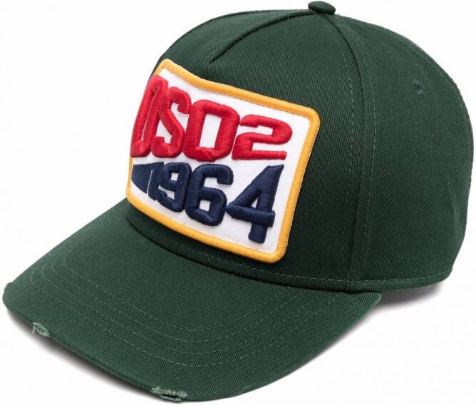 DSQUARED2 Pet met logopatch Groen