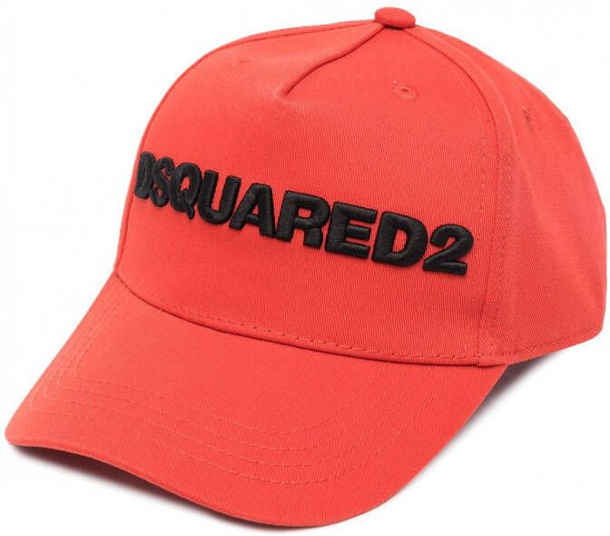 DSQUARED2 Pet met logopatch Oranje