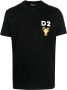 DSQUARED2 pixel-print short-sleeve T-shirt Zwart - Thumbnail 1