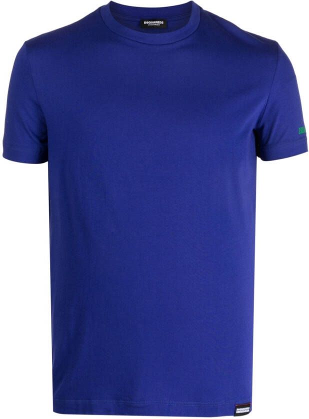 Dsquared2 Effen T-shirt Blauw