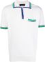 Dsquared2 Poloshirt met contrasterende rand Wit - Thumbnail 1