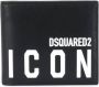 DSQUARED2 Portemonnee met logoprint Zwart - Thumbnail 1