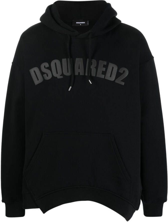 Dsquared2 Sweater met logo Zwart
