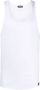 DSQUARED2 Geribbelde tanktop Wit - Thumbnail 1