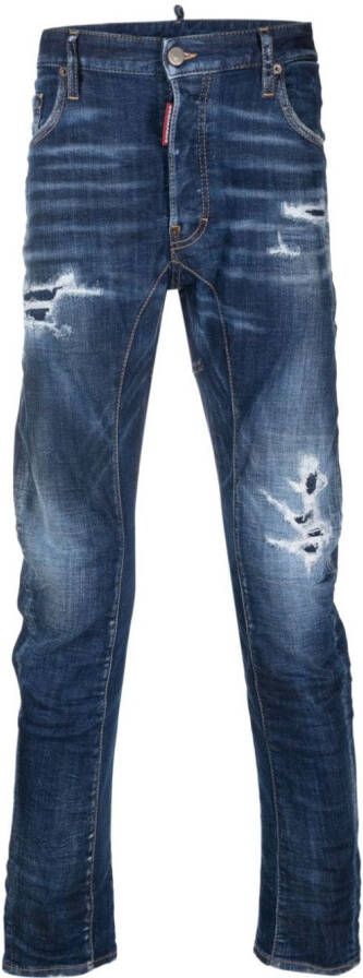 DSQUARED2 Slim-fit jeans Blauw