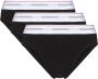 Dsquared2 Set van drie slips met logoband Zwart - Thumbnail 1