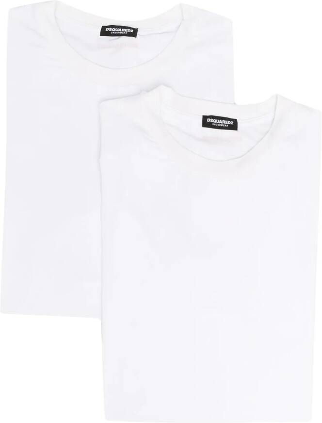 DSQUARED2 Set van twee T-shirts Wit