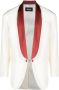 DSQUARED2 Blazer met sjaalrevers Beige - Thumbnail 1