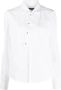 DSQUARED2 Shirt met geplooide bef Wit - Thumbnail 1