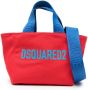 DSQUARED2 Shopper met logoprint Rood - Thumbnail 1