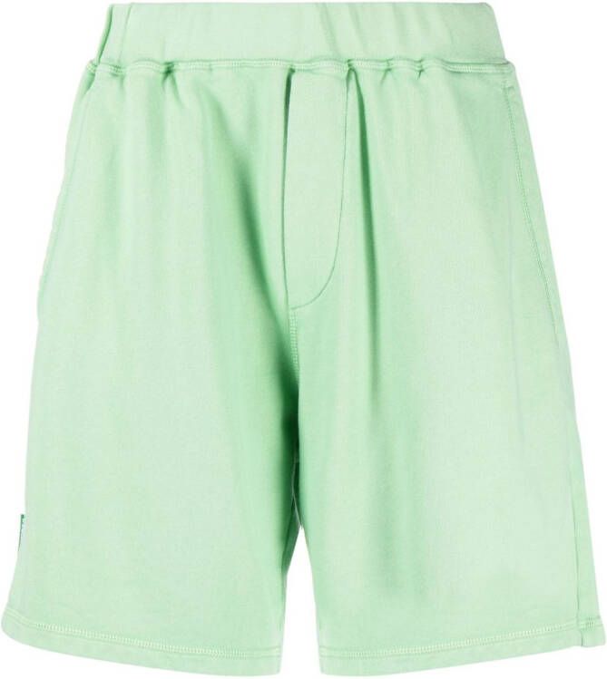 Dsquared2 Shorts met logoprint Groen