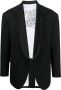 Dsquared2 single-breasted tuxedo jacket Zwart - Thumbnail 1