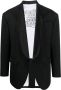 DSQUARED2 single-breasted tuxedo jacket Zwart - Thumbnail 1