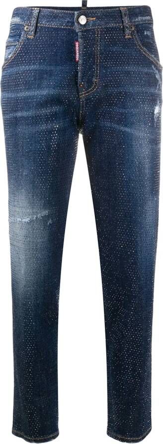 DSQUARED2 Skinny jeans Blauw