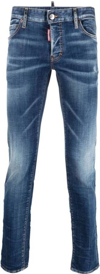 DSQUARED2 Skinny jeans Blauw