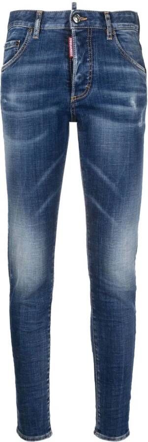 DSQUARED2 Skinny jeans Blauw